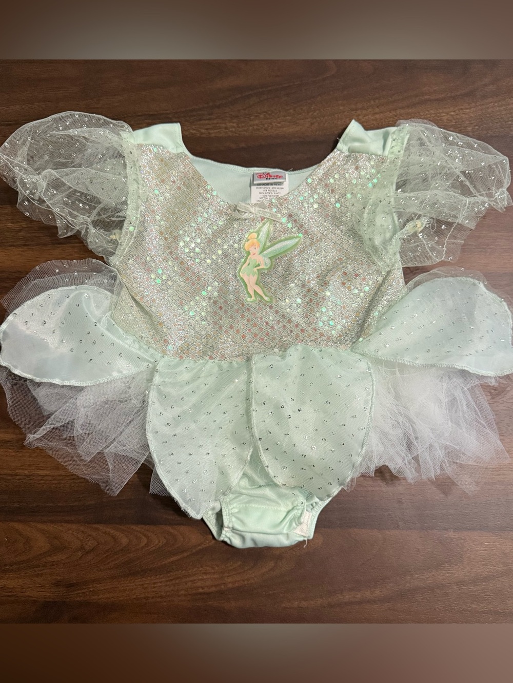 Baby girl vintage Disney tinker bell tutu Halloween costume dress